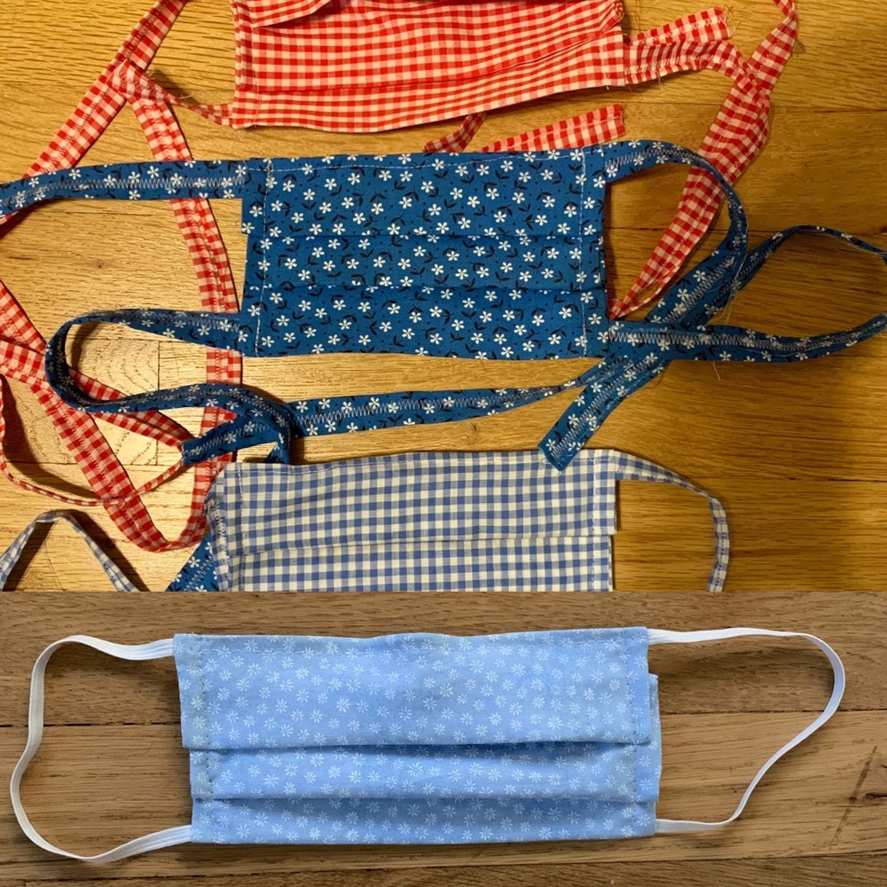 Fabric/cloth face masks